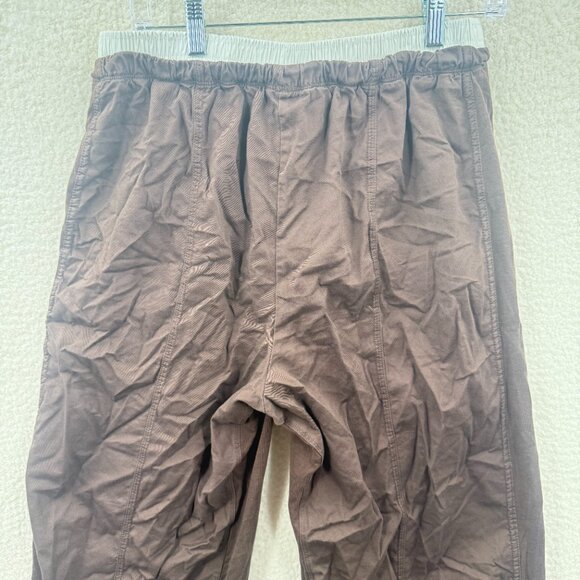 Anthropologie Daily Practice Adjustable Pants in Chocolate Brown  Size S - Picture 7 of 12